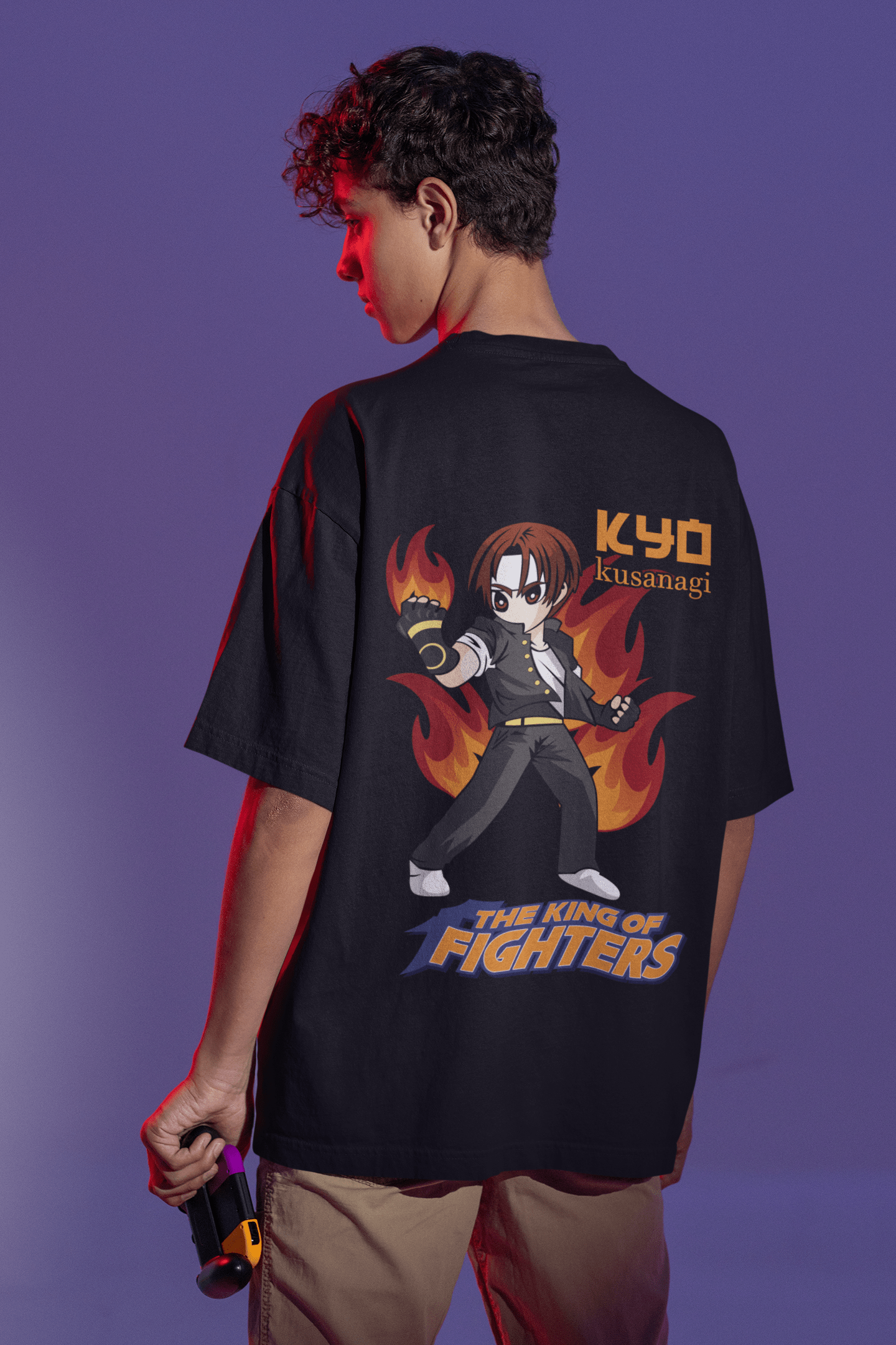 Black oversized t-shirt