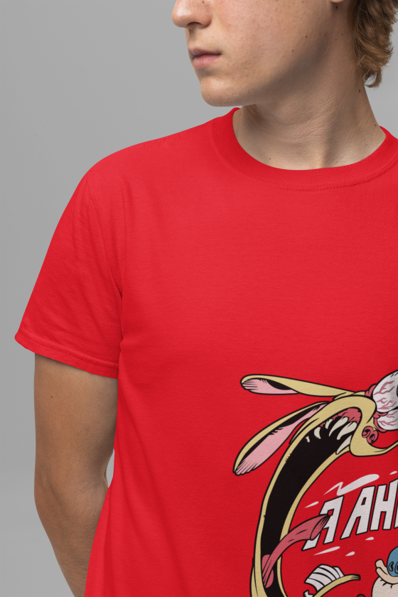 Classic Red Regular Fit T-Shirt - Image 2