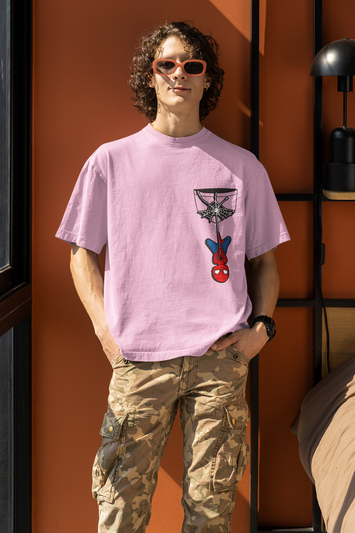 Hanging Spider-Man T-Shirt - Image 2